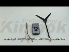 1.2G 4.5W FPV VTX فرستنده ویدئویی بی سیم 16CH انتقال راه دور FPV RC