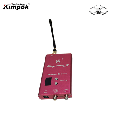 قرمز 1.2Ghz 8W دیجیتال Vtx Fpv با 8 کانال