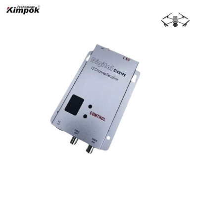 1.5Ghz 5W مینی دوربرد fpv vtx ویدئو فرستنده و گیرنده 5W فرستنده بی سیم AV برای هواپیماهای بدون سرنشین