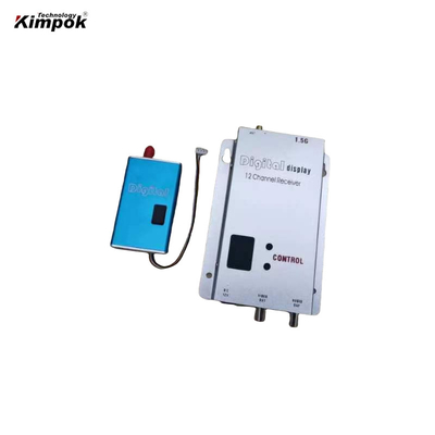 1.5Ghz 5W مینی دوربرد fpv vtx ویدئو فرستنده و گیرنده 5W فرستنده بی سیم AV برای هواپیماهای بدون سرنشین