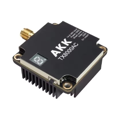 AKK 8W 5.8G Ultra Video Transmission 5.8Ghz فرستنده ویدیویی بدون سرنشین 8W VTX 96CH