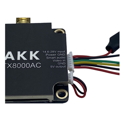 AKK 8W 5.8G Ultra Video Transmission 5.8Ghz فرستنده ویدیویی بدون سرنشین 8W VTX 96CH