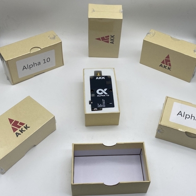 AKK 5.8G 10W VTX Alpha10 فرستنده ویدیویی پشتیبانی از صدا هوشمند با 80 CH لوازم جانبی RC بدون سرنشین