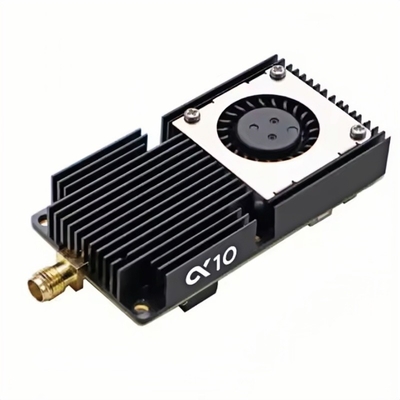 AKK 5.8G 10W VTX Alpha10 فرستنده ویدیویی پشتیبانی از صدا هوشمند با 80 CH لوازم جانبی RC بدون سرنشین