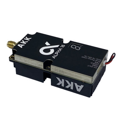 AKK Alpha16 فرستنده ویدئویی بی سیم 5.8G 16W FPV VTX 96CH برای انتقال تصویر RC Drone