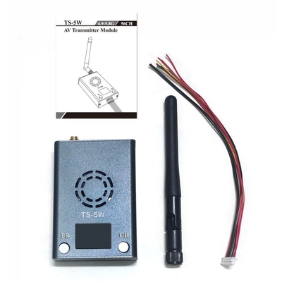 5فرستنده و گیرنده ویدئویی بدون سرنشین.8G 5W 5.8Ghz انتقال صوتی و ویدئویی برای بدون سرنشین FPV VTX