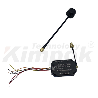 3.3G 3.5W FPV UAV Video Transmitter 3.3Ghz VTX با IRC 24CH 25mW/2000mW/3500mW ماژول FPV VTX