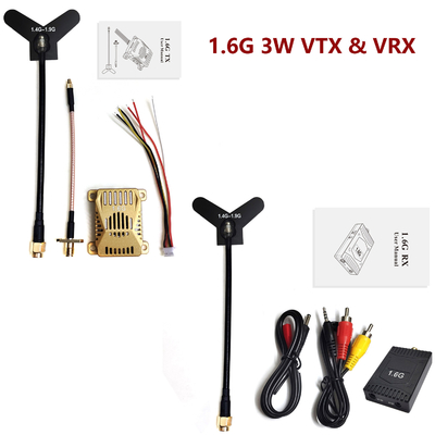 فرستنده ویدئویی آنالوگ 3W برای فرکانس 1450MHz-1825MHz 1.6G VTX 16CH