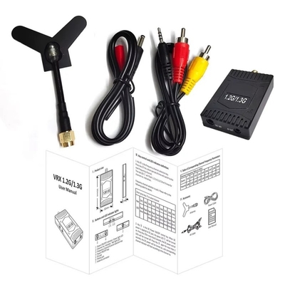 1.2G VRX گیرنده ویدیوی آنالوگ با عملکرد بالا 1.2Ghz FPV VRX برای لوازم جانبی هواپیماهای بدون سرنشین