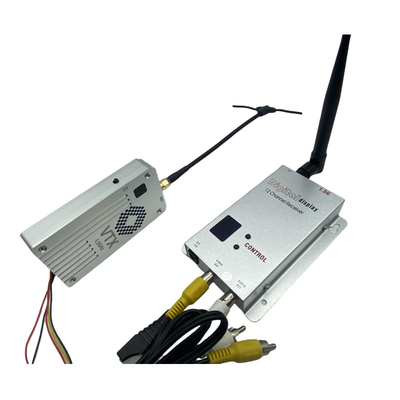 فرستنده و گیرنده ویدیویی بی سیم FPV 1.5G 5W با برد بلند 20 کیلومتر VTX VRX RC Racing