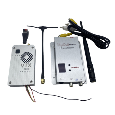 فرستنده و گیرنده ویدیویی بی سیم FPV 1.5G 5W با برد بلند 20 کیلومتر VTX VRX RC Racing