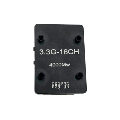3.3Ghz FPV وایرلس VTX 4W 16CH فرستنده ویدیویی برای FPV افزونه های بدون سرنشین مسابقه پشتیبانی IRC