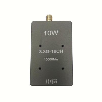 فرستنده ویدیویی پهپاد 3.3G 10W فرکانس 3.3 گیگاهرتز FPV بی‌سیم VTX برای ارسال ویدیو در مسافت طولانی