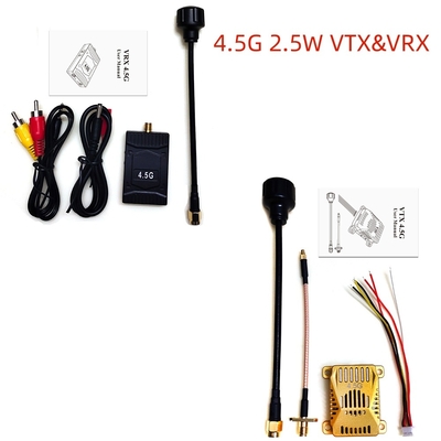2.5W قدرت انتقال 4.5G فرستنده و گیرنده ویدئوی آنالوگ برای 1 Vp-p FM Audio Video Output