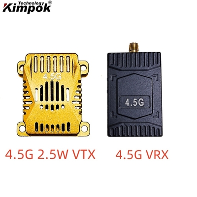 2.5W قدرت انتقال 4.5G فرستنده و گیرنده ویدئوی آنالوگ برای 1 Vp-p FM Audio Video Output