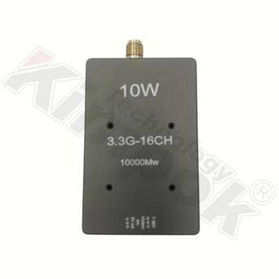 فرستنده ویدیویی پهپاد 3.3G 10W فرکانس 3.3 گیگاهرتز FPV بی‌سیم VTX برای ارسال ویدیو در مسافت طولانی