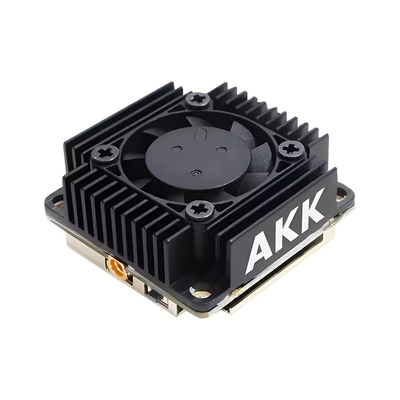 فرستنده ویدئویی UAV AKK 5W FPV VTX 96CH فرستنده ویدئویی پشتیبانی لینک ویدئویی صوتی هوشمند