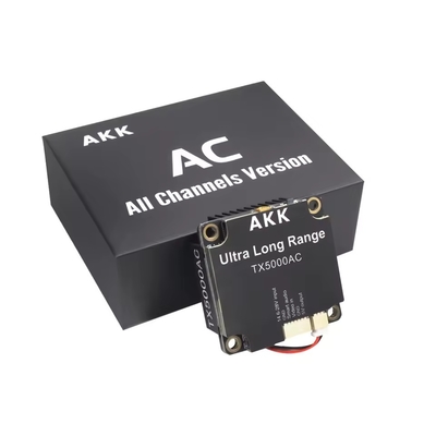 فرستنده ویدئویی UAV AKK 5W FPV VTX 96CH فرستنده ویدئویی پشتیبانی لینک ویدئویی صوتی هوشمند