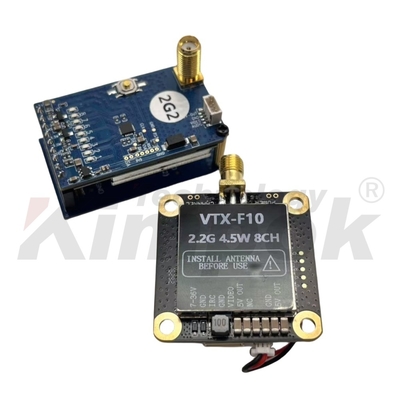 فرستنده ویدیویی FPV 2.2G 4.5W UAV VTX Drone لوازم جانبی Drone VTX VRX