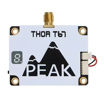 فرستنده ویدئویی PEAK THOR T67 6.1G-7.2G 3W 64 کانال 9-28V DC